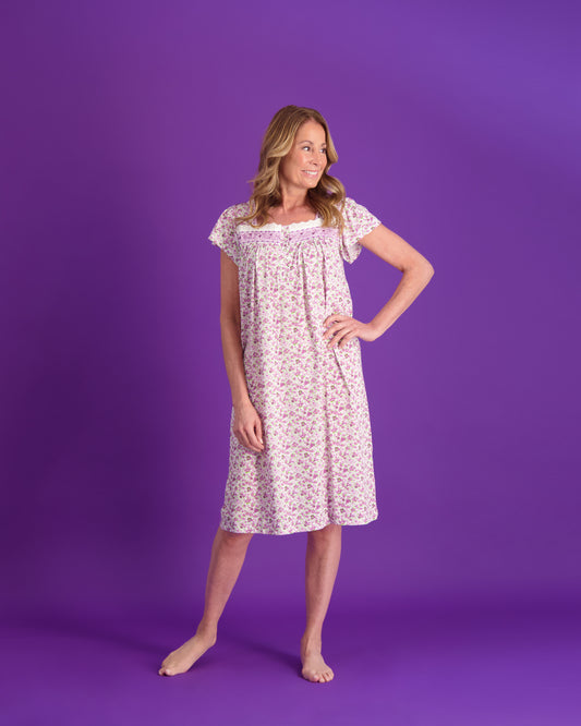 Short-sleeves Nightgown